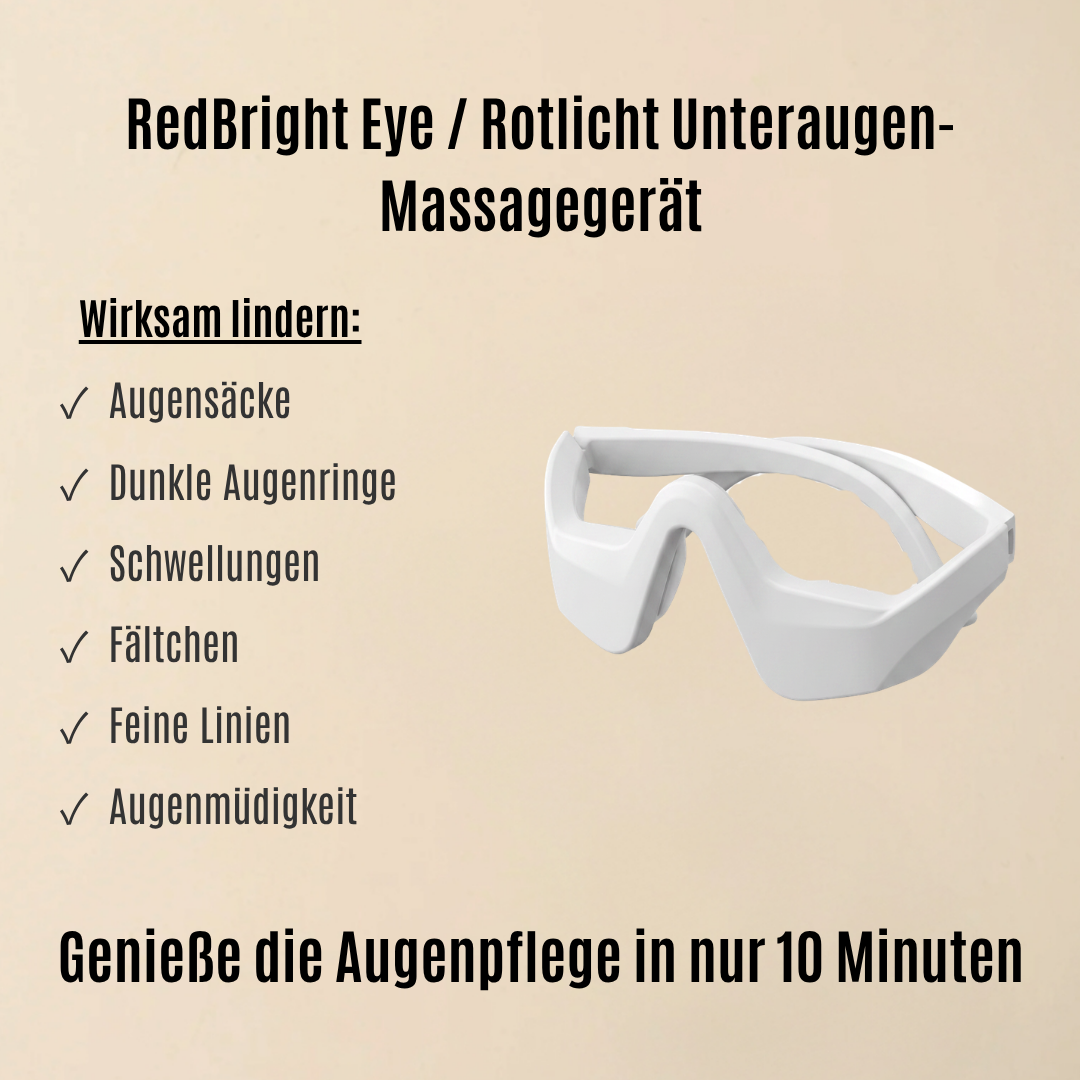 RedBright Eye / Rotlicht Unteraugen-Massagegerät