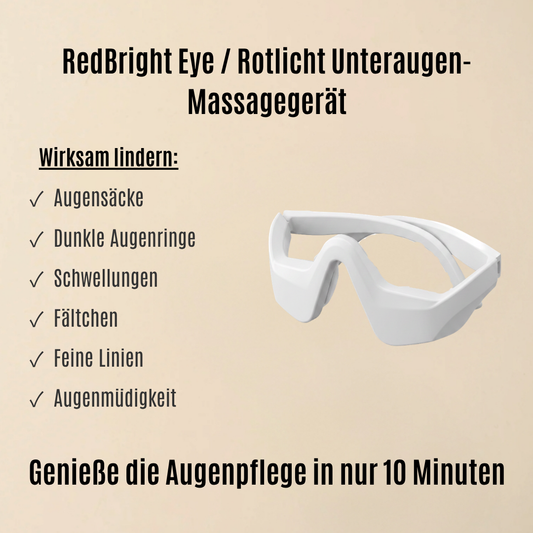 RedBright Eye / Rotlicht Unteraugen-Massagegerät
