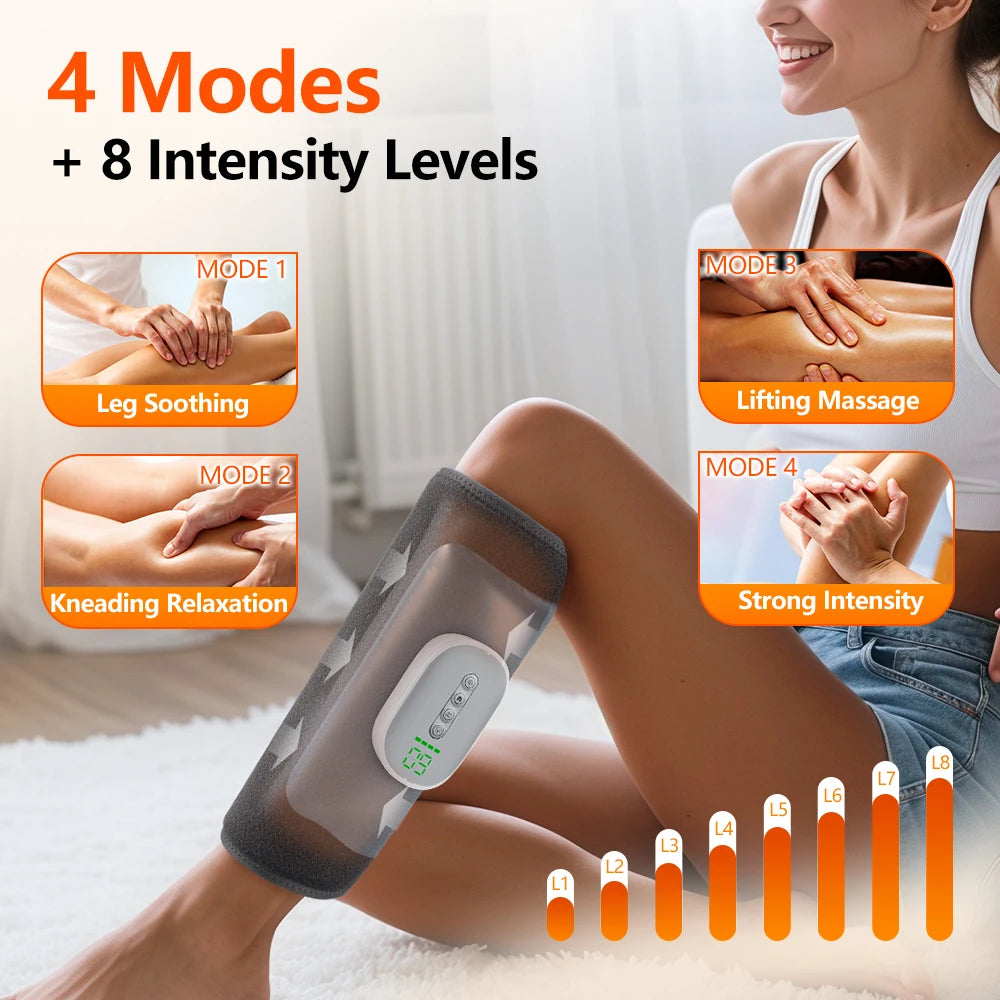 RelaxLeg -Beinmassagegrät mit Wärme & Vibration