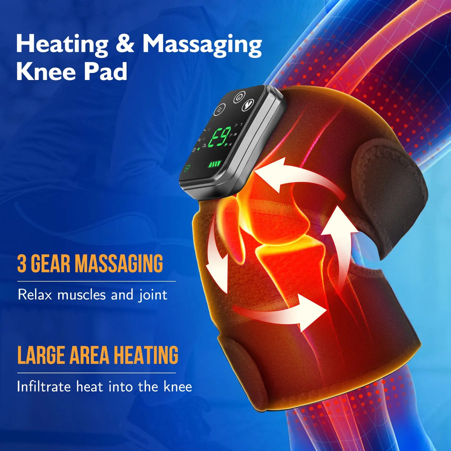 ThermaFlex Pro - Wärme & Vibrationsmassage für Gelenke
