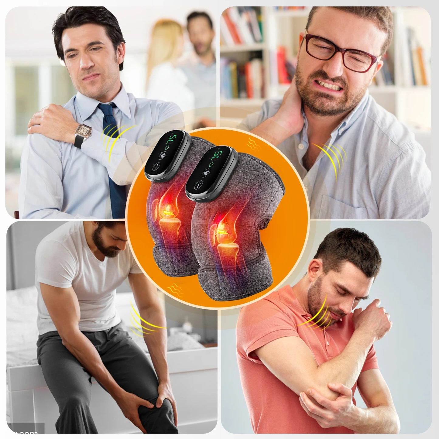 ThermaFlex Pro - Wärme & Vibrationsmassage für Gelenke