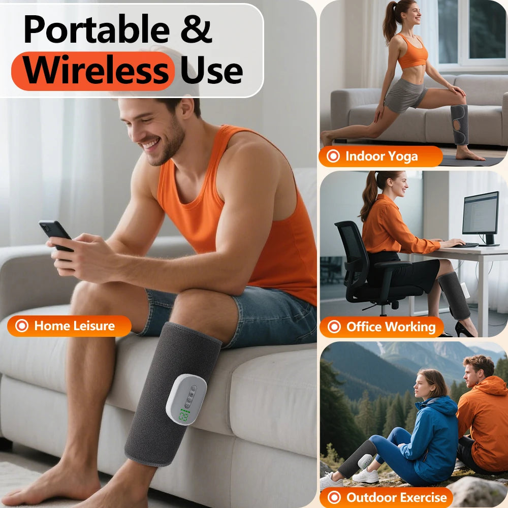 RelaxLeg -Beinmassagegrät mit Wärme & Vibration