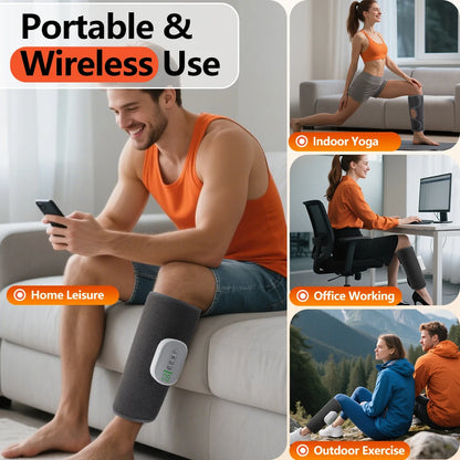 RelaxLeg -Beinmassagegrät mit Wärme & Vibration
