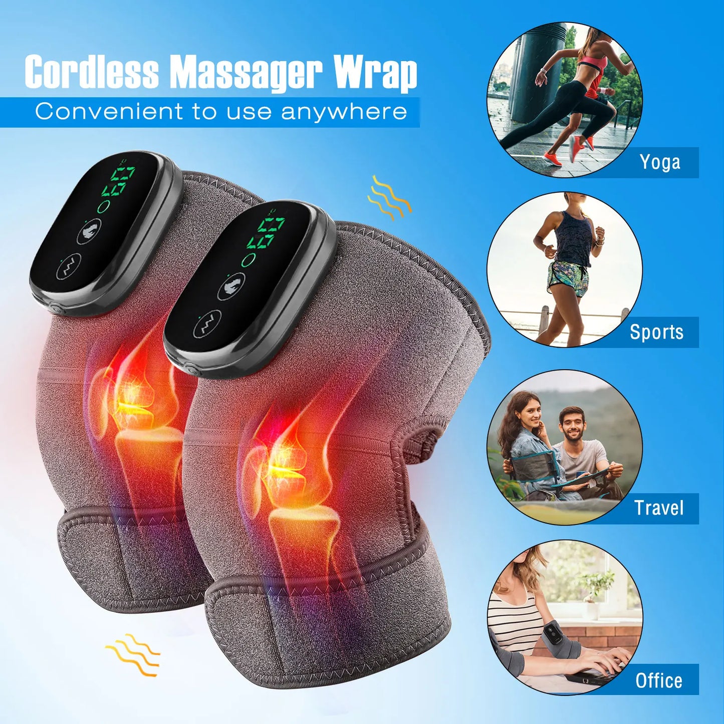 ThermaFlex Pro - Wärme & Vibrationsmassage für Gelenke