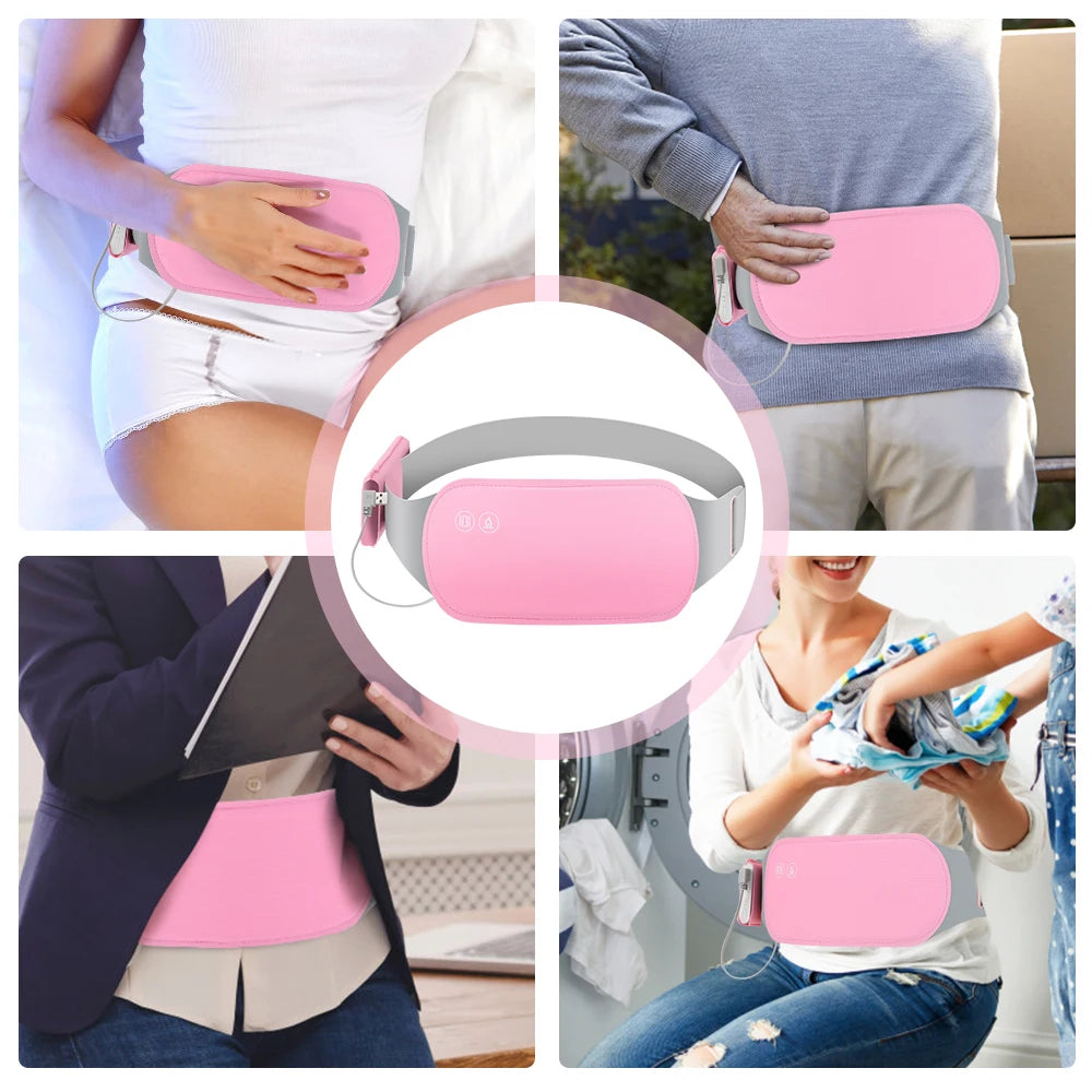 Bauchwohl Wärm- und Massagegerät für Frauen bei Periodenkrämpfe