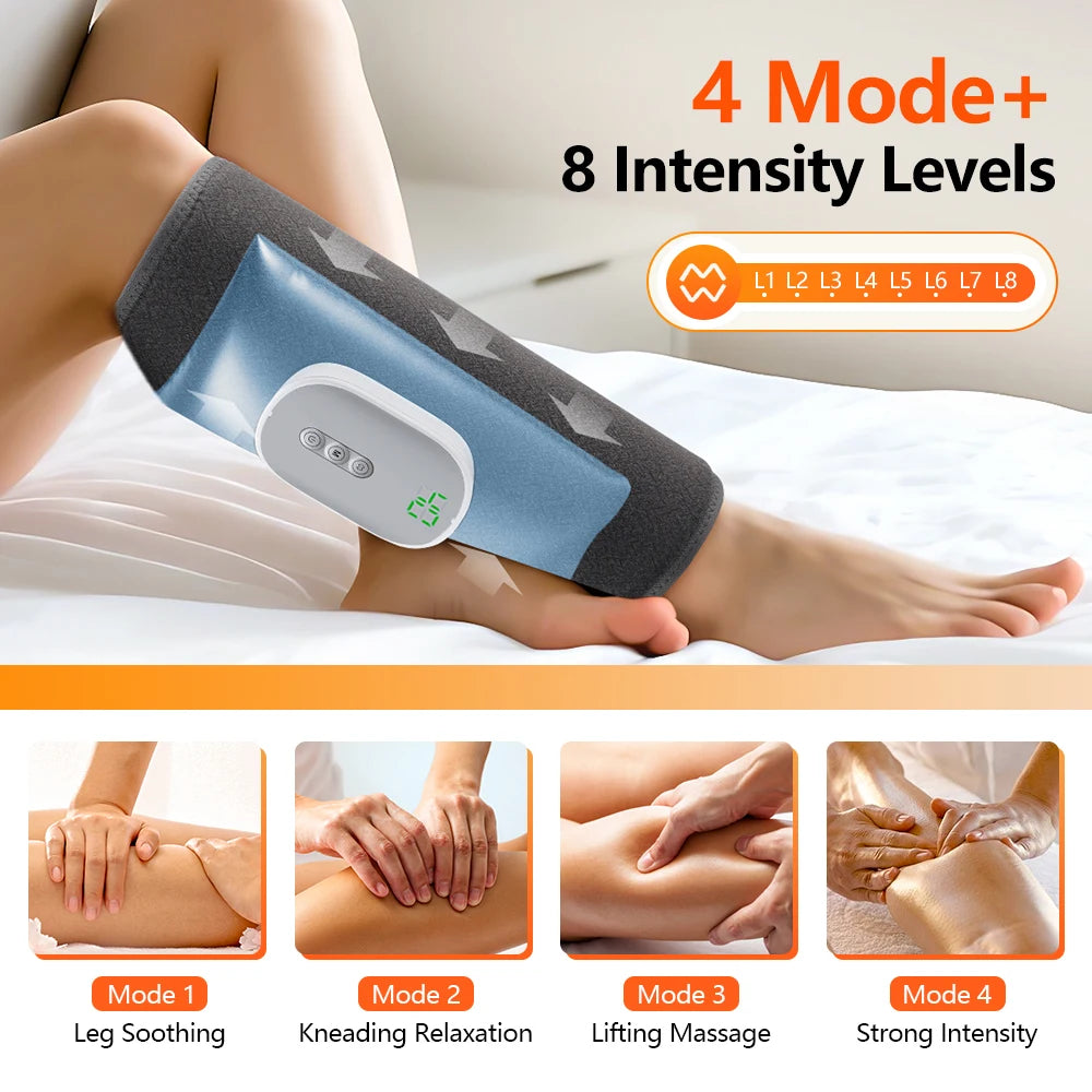 RelaxLeg -Beinmassagegrät mit Wärme & Vibration