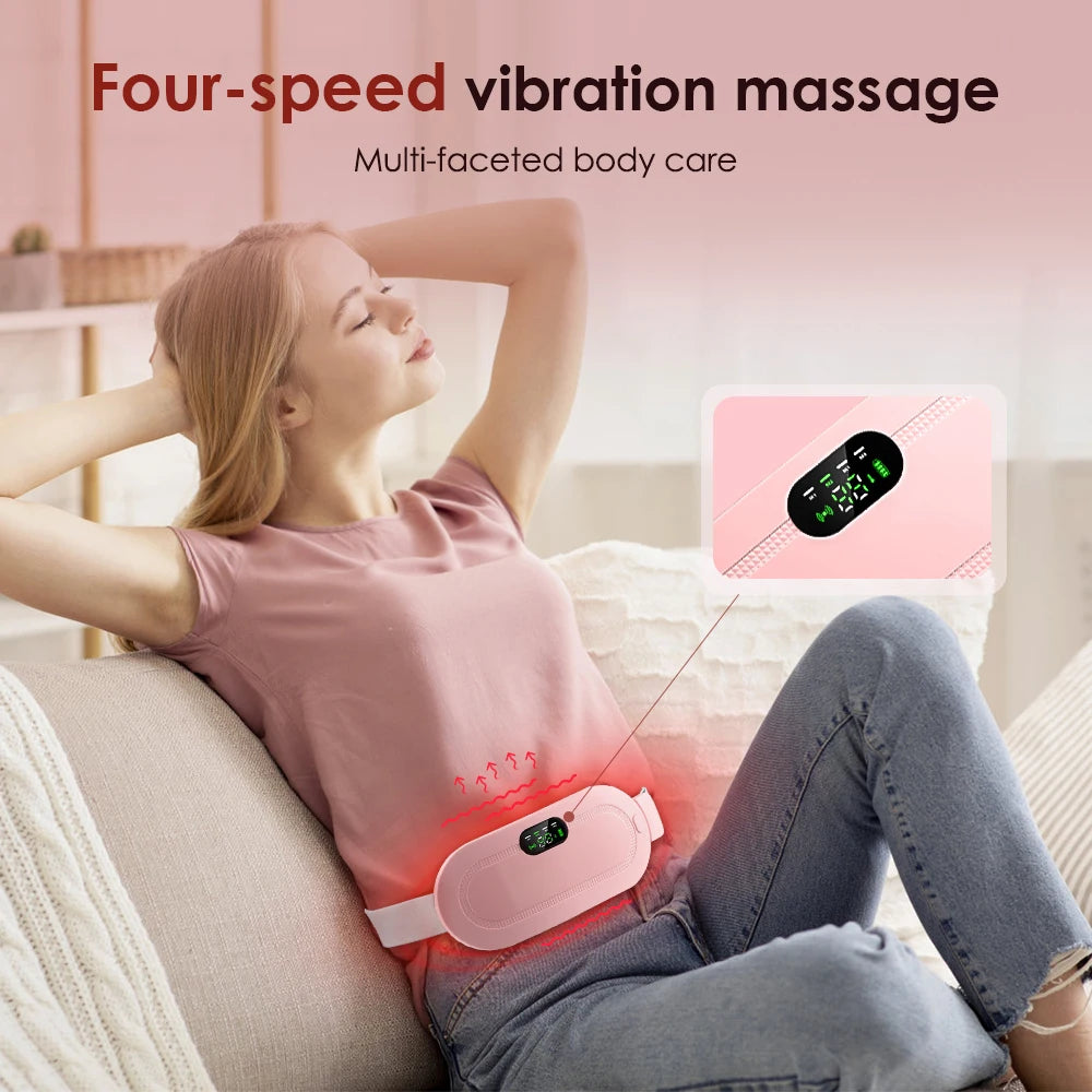 Bauchwohl Wärm- und Massagegerät für Frauen bei Periodenkrämpfe